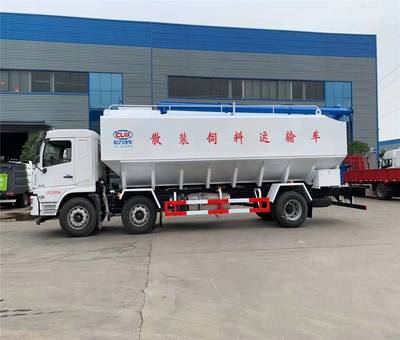 漯河9米6散裝飼料車配置參數(shù)詳解